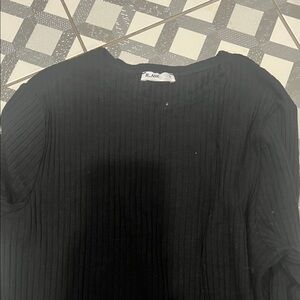 BLANK women’s long ribbed dress